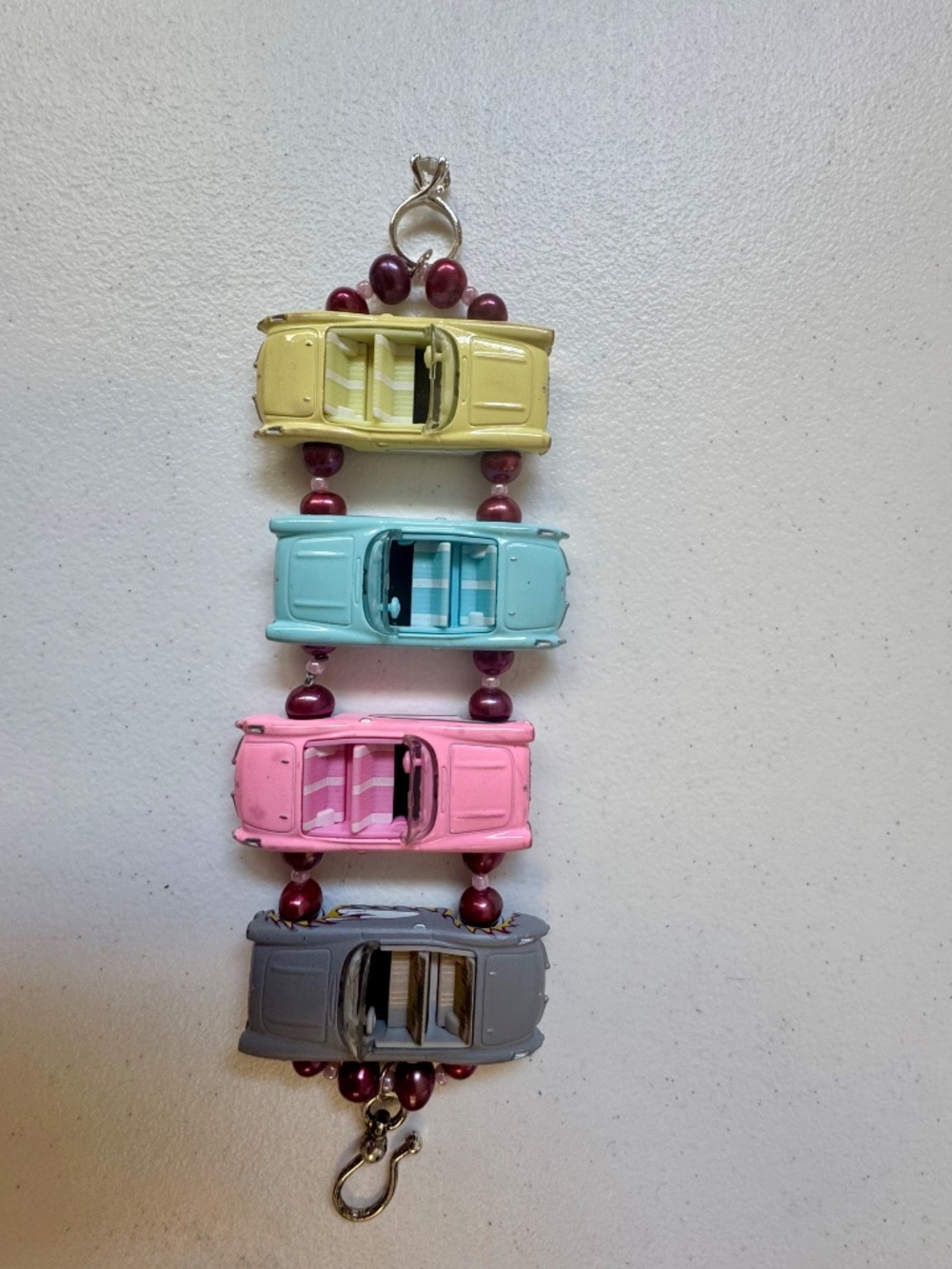 Custom "Barbie" Toy Car Bracelet - The Only One - Art by Angela